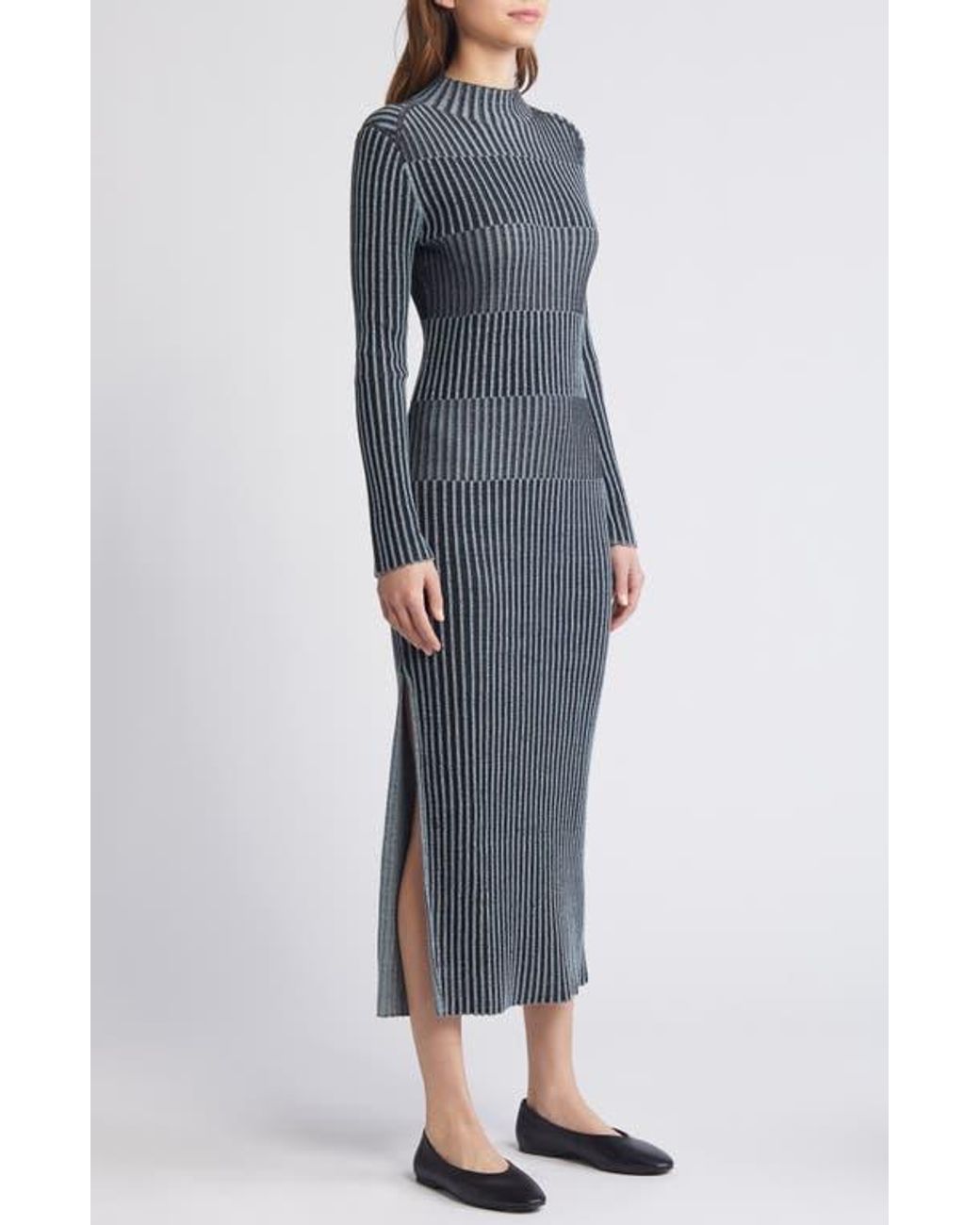 simplyjessica longsleeved ribbed dress ZESICA Long Sleeve V Neck Tie Waist Bodycon Midi zesica with 1cm grading between sizes Also available in mid grey Black Ribbed Off-Shoulder Long Sleeve