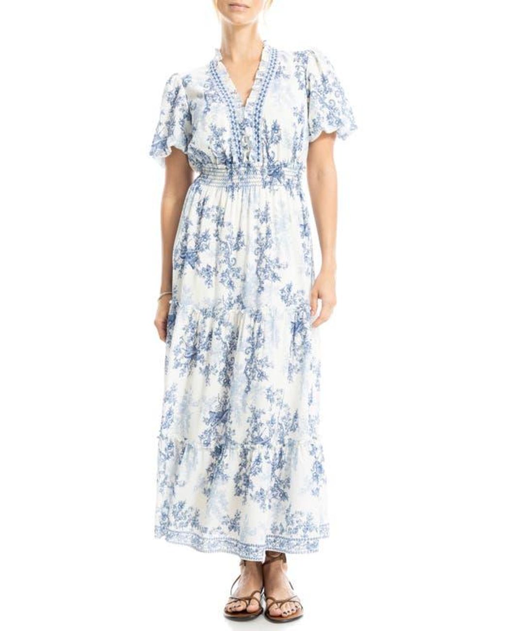 dress soft blue Baby Blue Serenade Gown– Teuta Matoshi main image 1