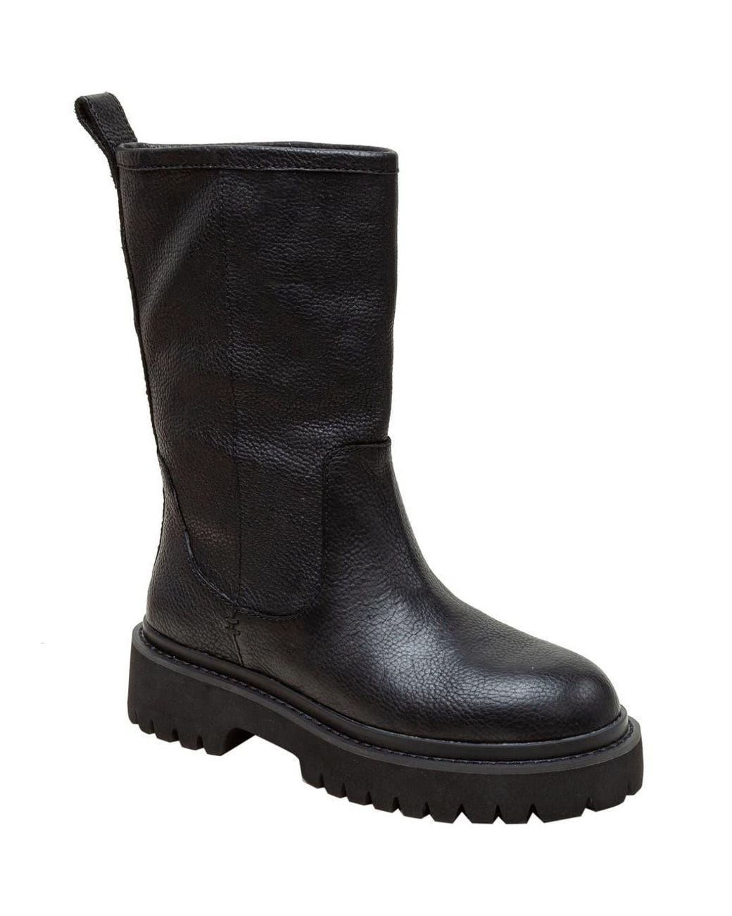 Linea Paolo Black Thatcher Bootie