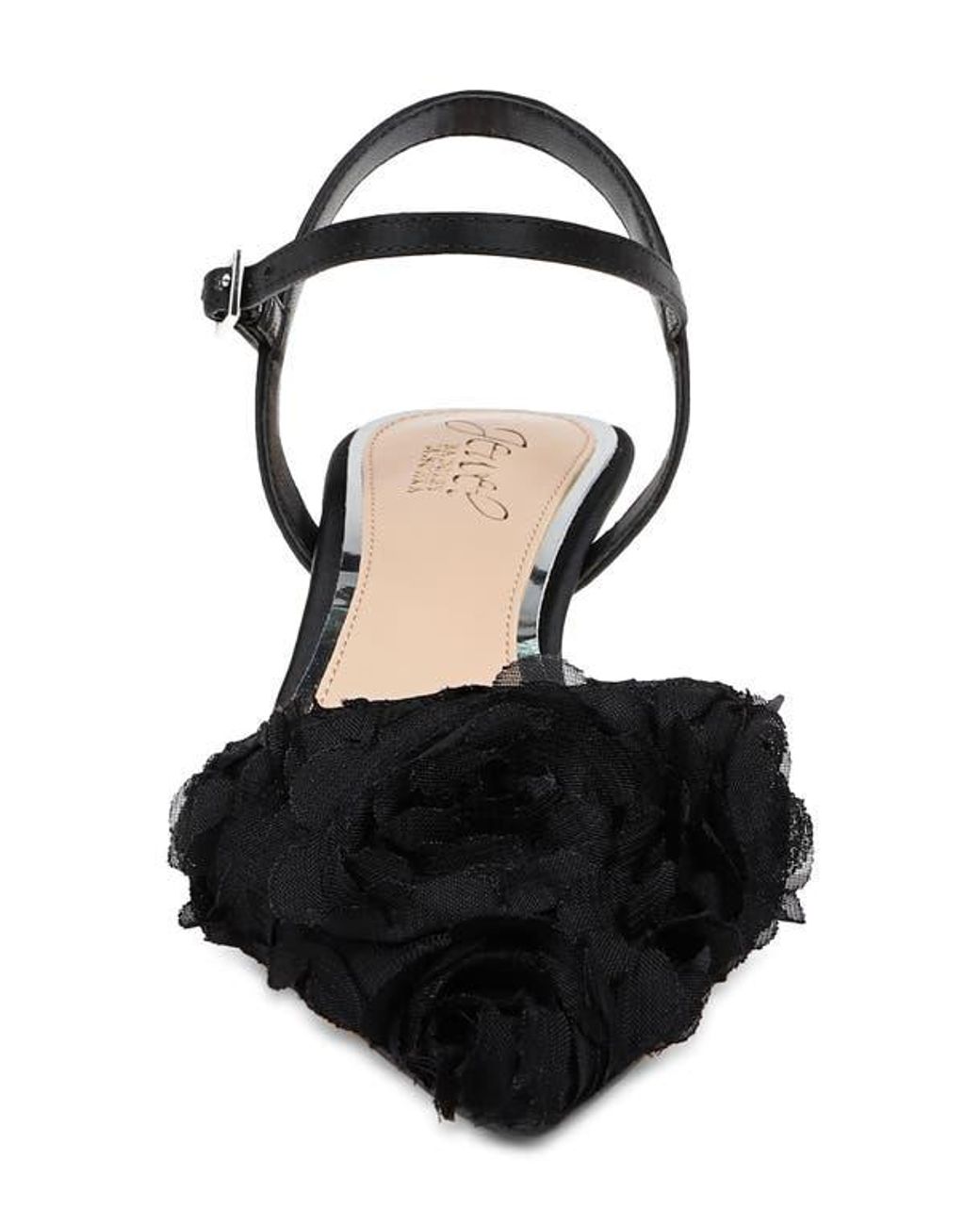 Badgley Mischka Black Selene Pointed Toe Pump