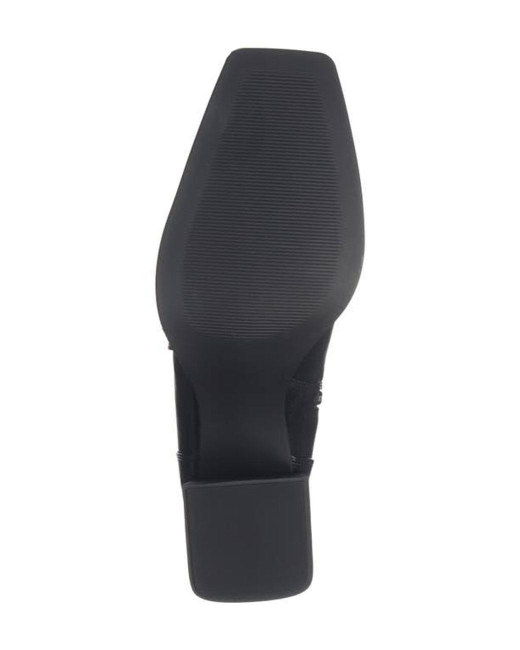 Steve Madden Black Vallie Square Toe Bootie