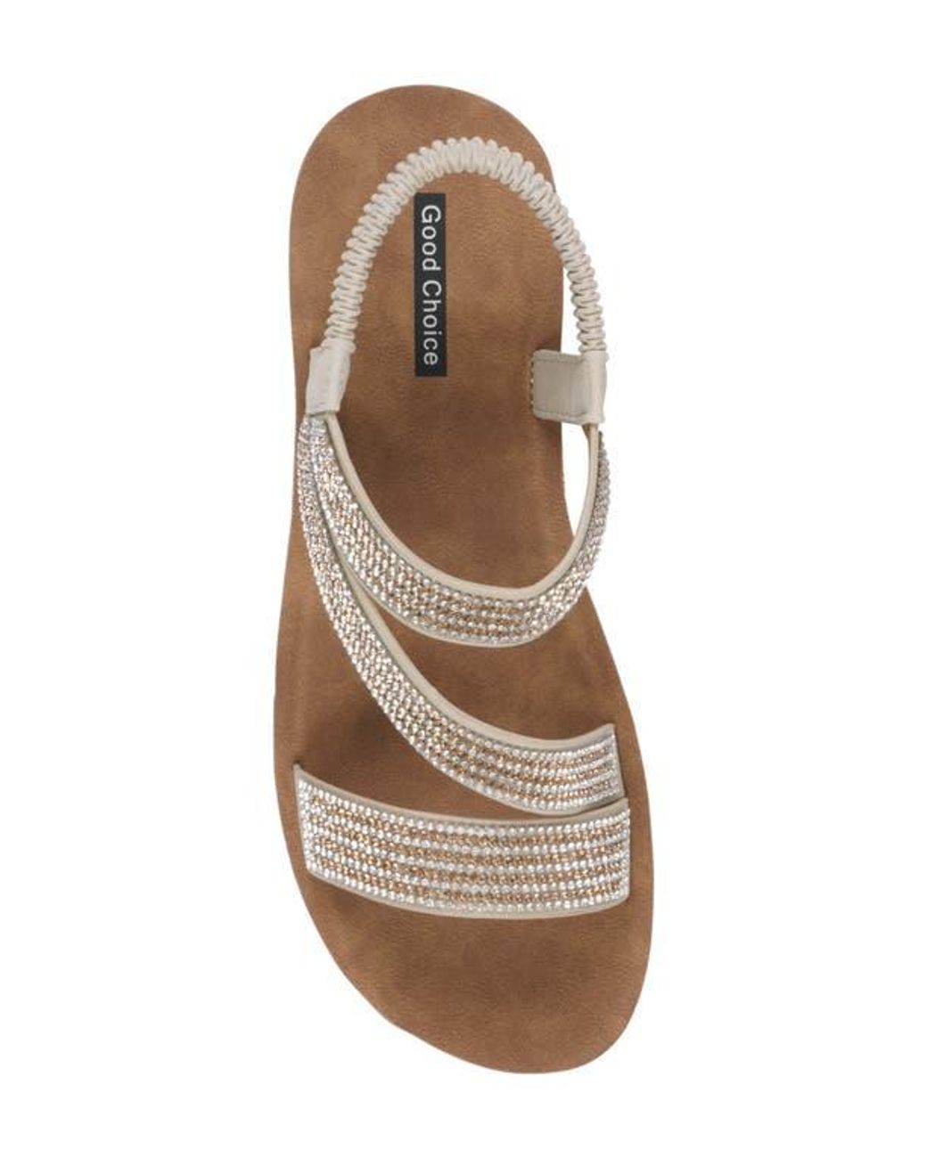 Gc Shoes Brown Ruby Platform Sandal