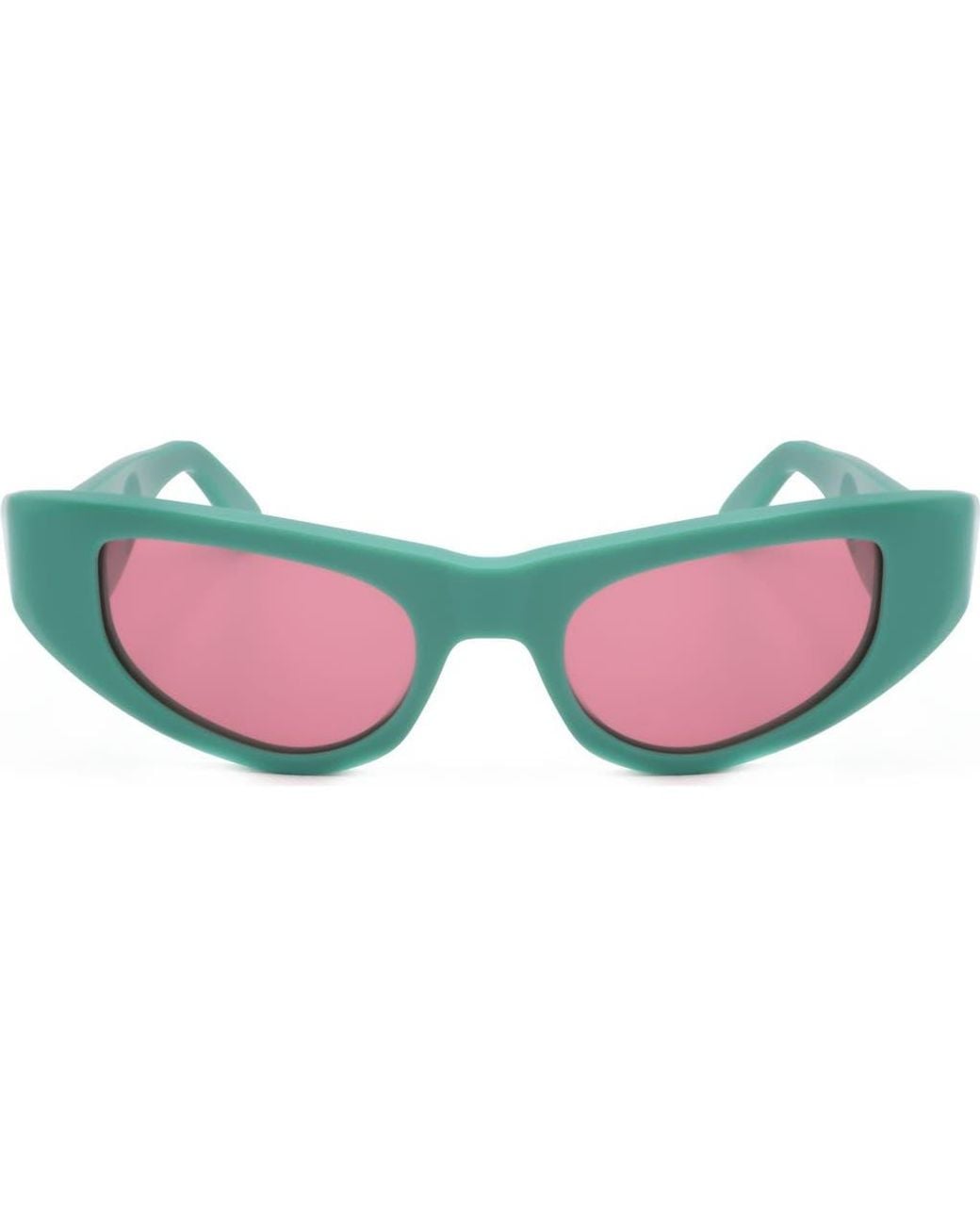 Marni Pink 53Mm Wrap Sunglasses