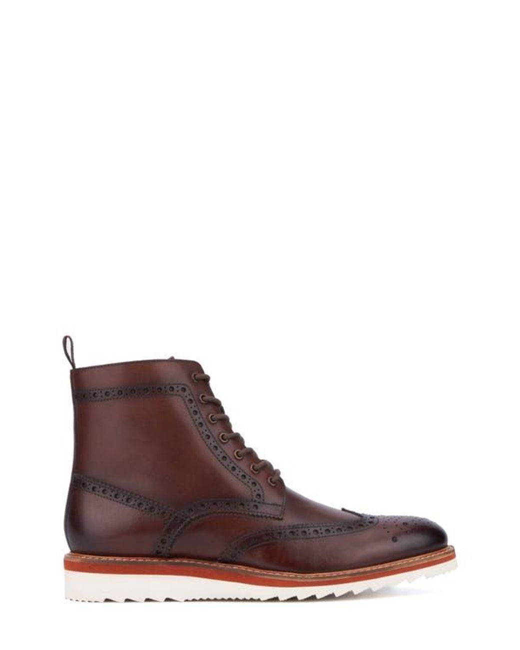 Vintage Foundry Brown Parker Wingtip Boot for men