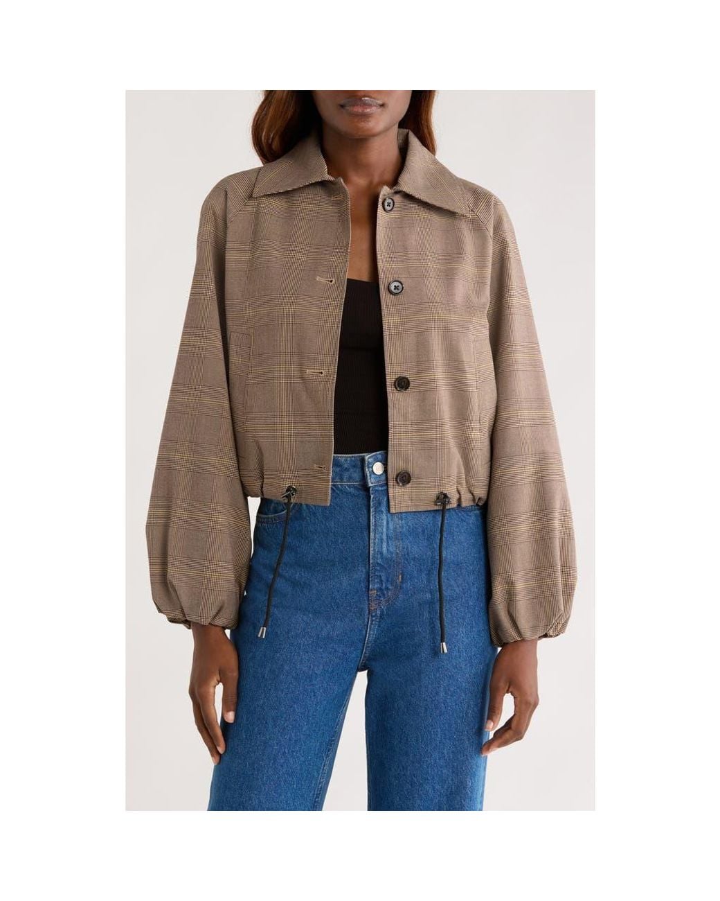 Rails Multicolor North Plaid Bomber Jacket