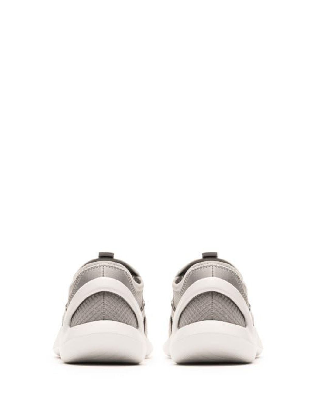 Clarks White Solevana Slip-On Sneaker