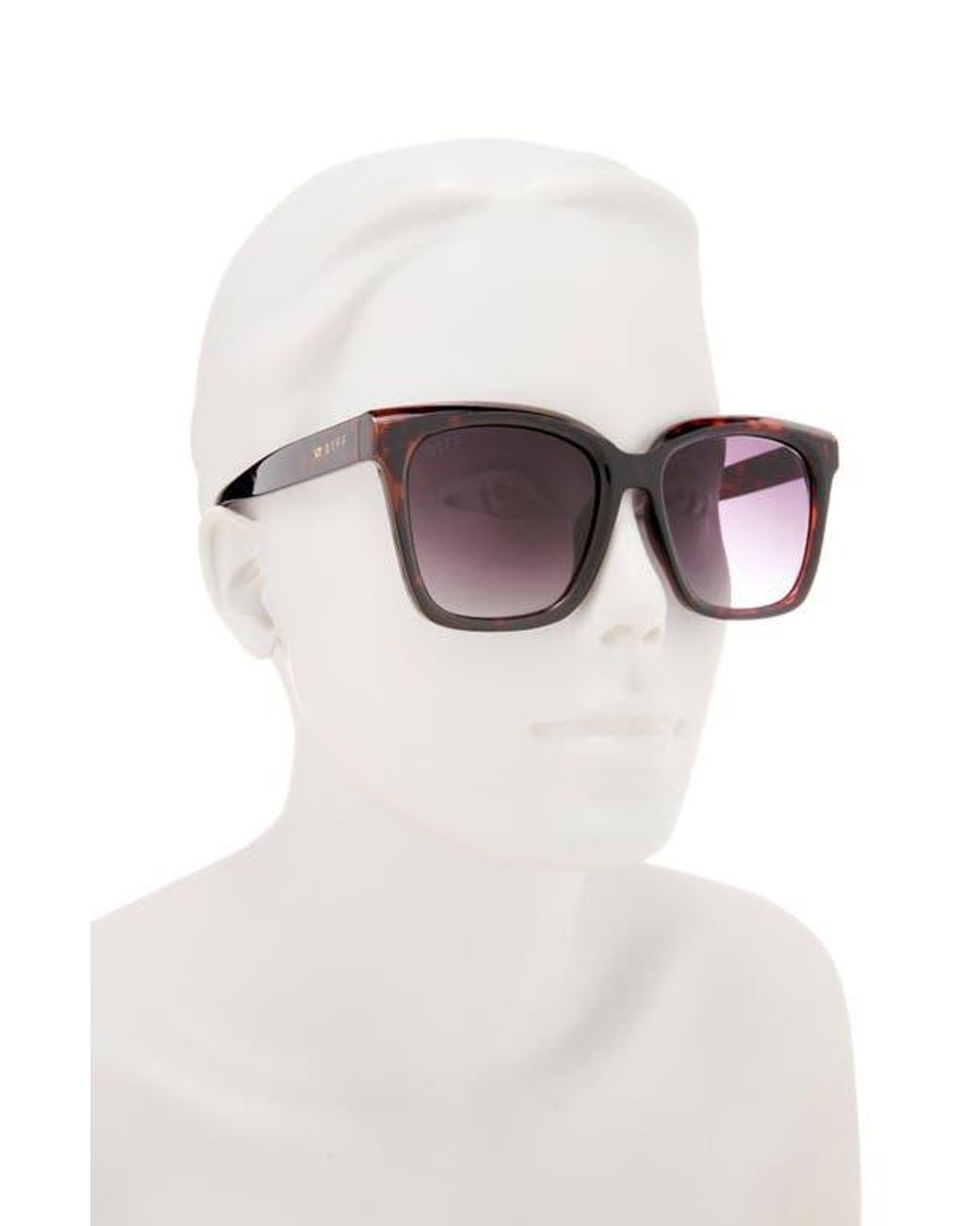DIFF Brown 54Mm Blythe Cat Eye Sunglasses