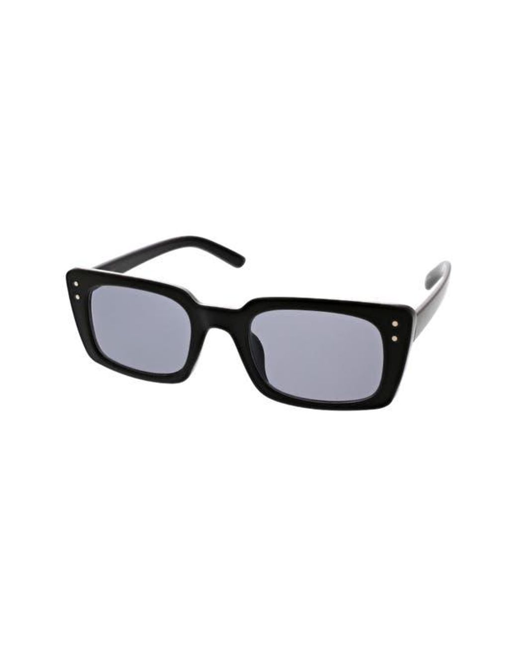 BCBGeneration Black Retro 52Mm Rectangle Sunglasses