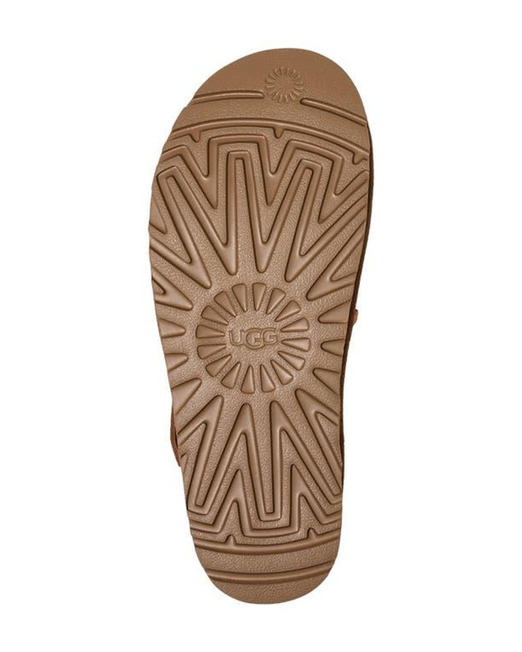Ugg Brown Goldenstar Platform Sandal