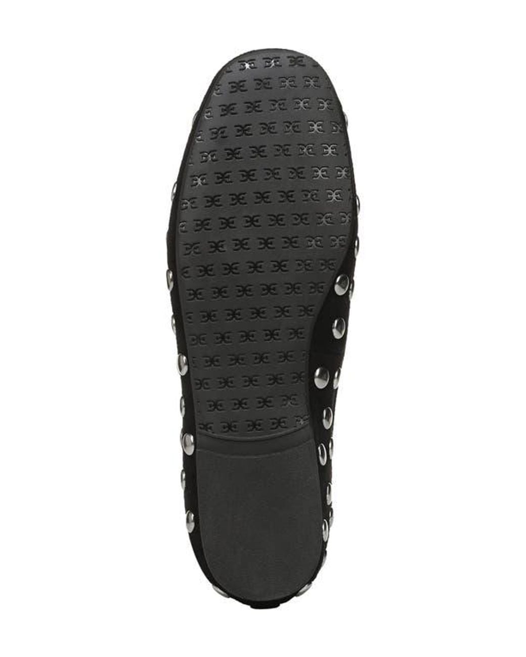 Sam Edelman Black Alie Stud Ballet Flat