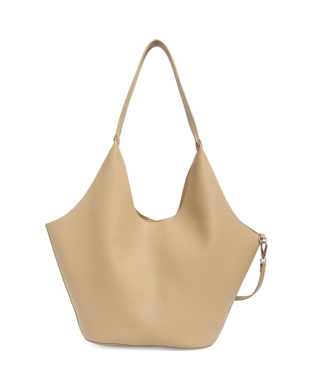 BCBGMAXAZRIA Bucket Tote Bag in Natural | Lyst