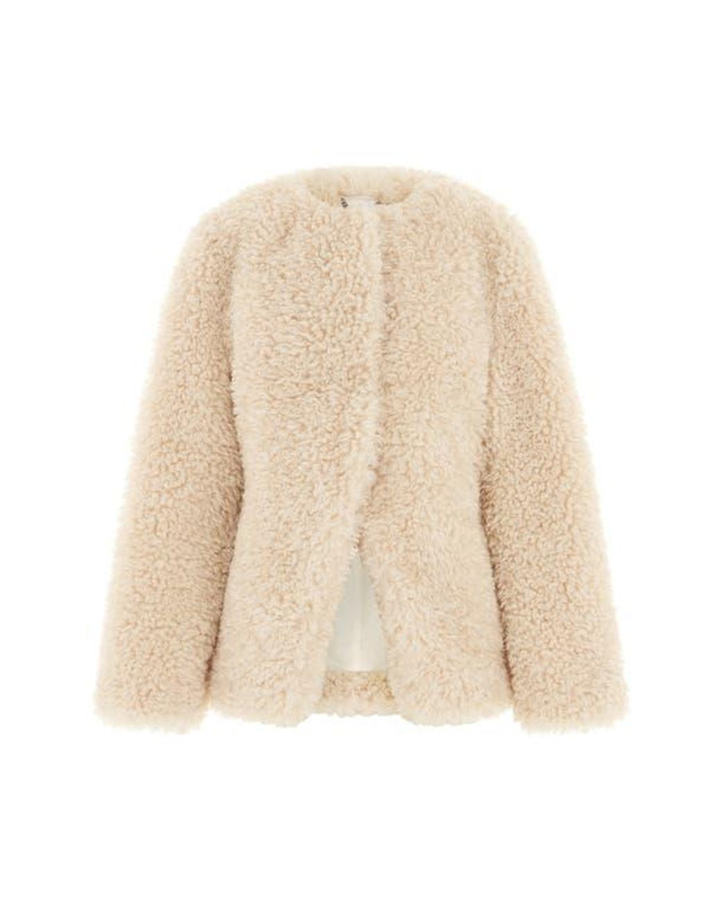 ALIGNE Natural Daphne Faux Shearling Jacket