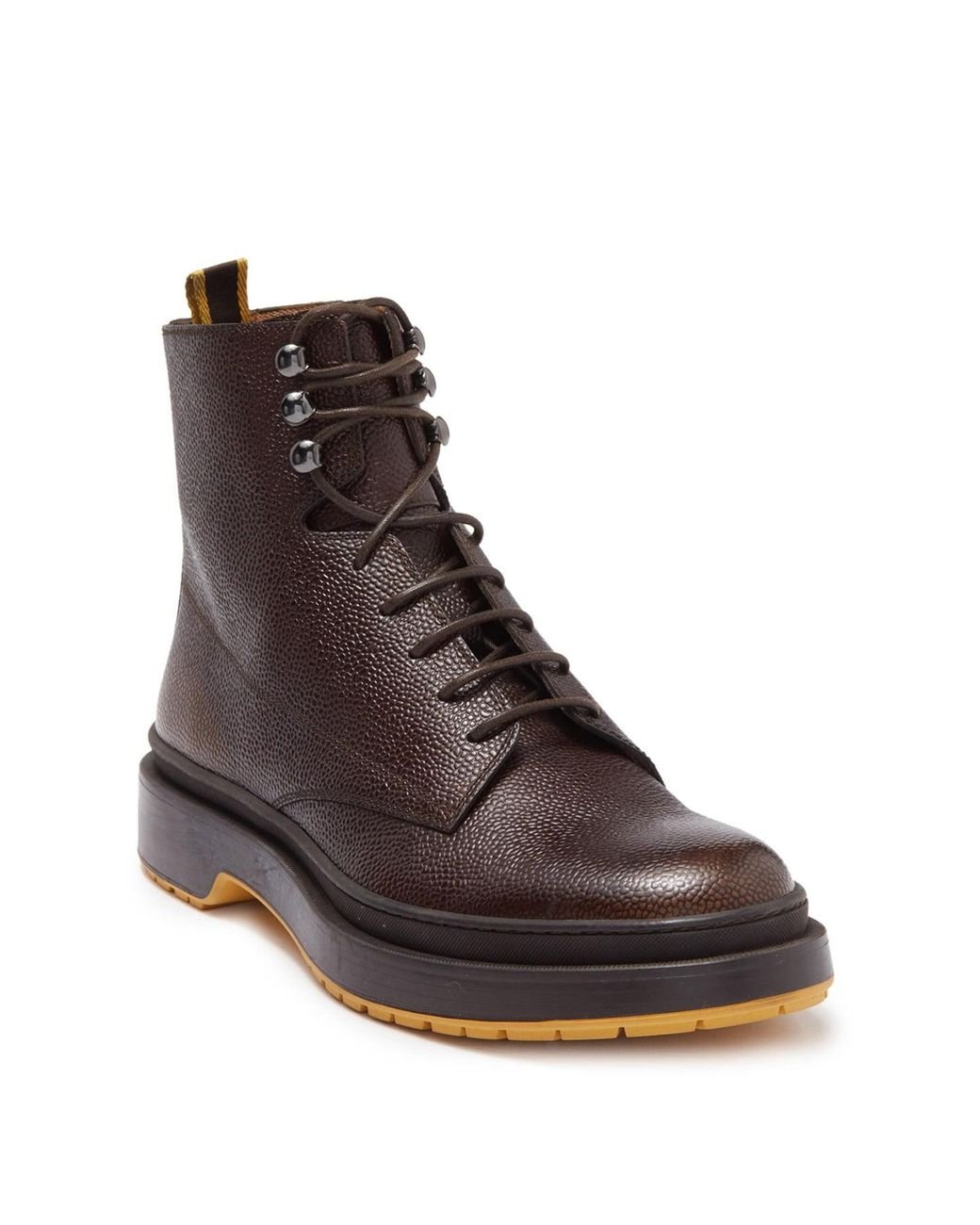 BOSS by Hugo Boss Montreal Laceup Leather Boot in Brown for Men Lyst