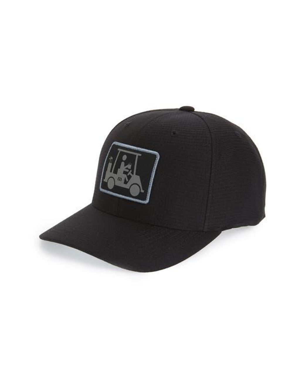 Travis Mathew Black El Capitan Baseball Cap for men