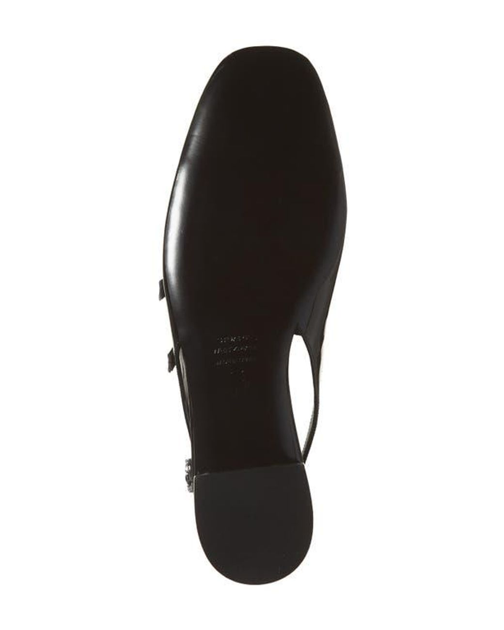 Stuart Weitzman Black Claris Slingback Mary Jane