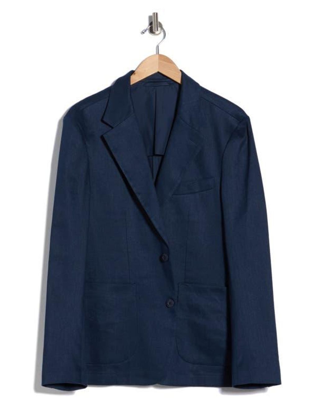 Bugatchi Blue Two Button Blazer for men