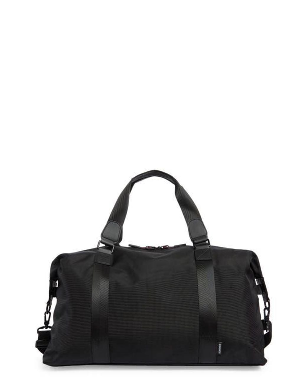 Bonobos Black Ballistic Nylon Duffle Bag for men