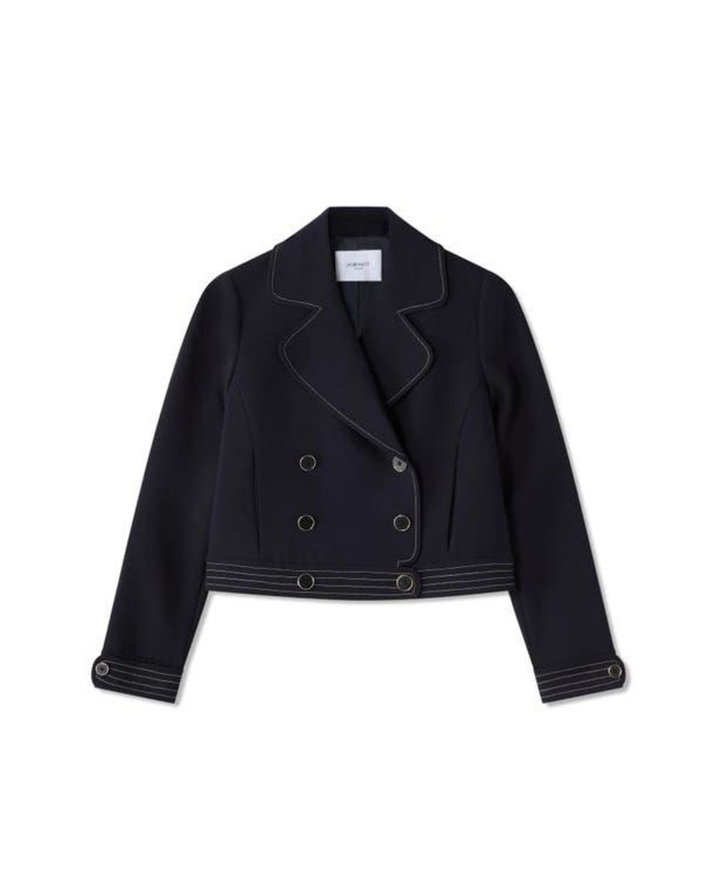 L.K.Bennett Black Eugine Crop Jacket