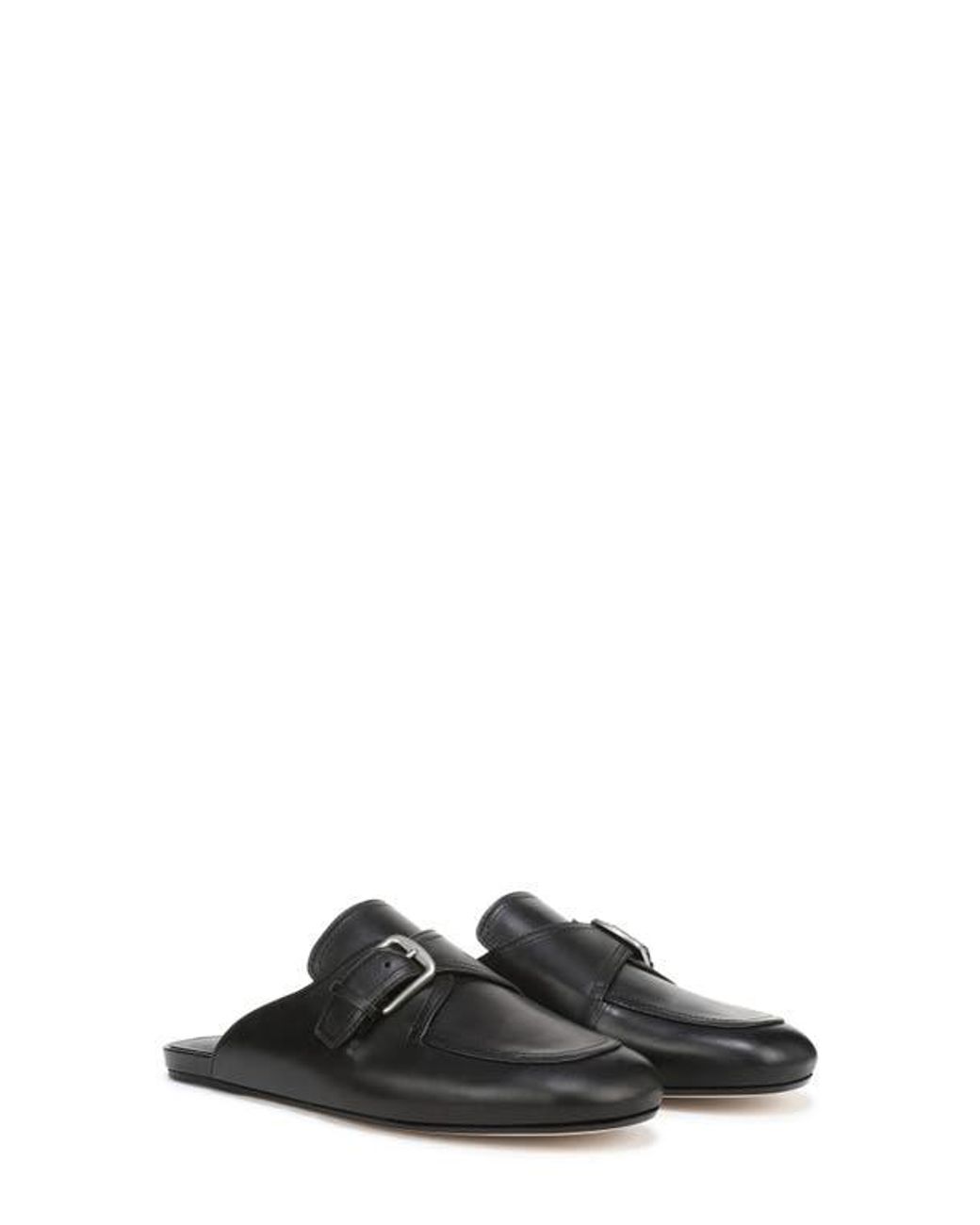 Vince Black Minetta Loafer Mule