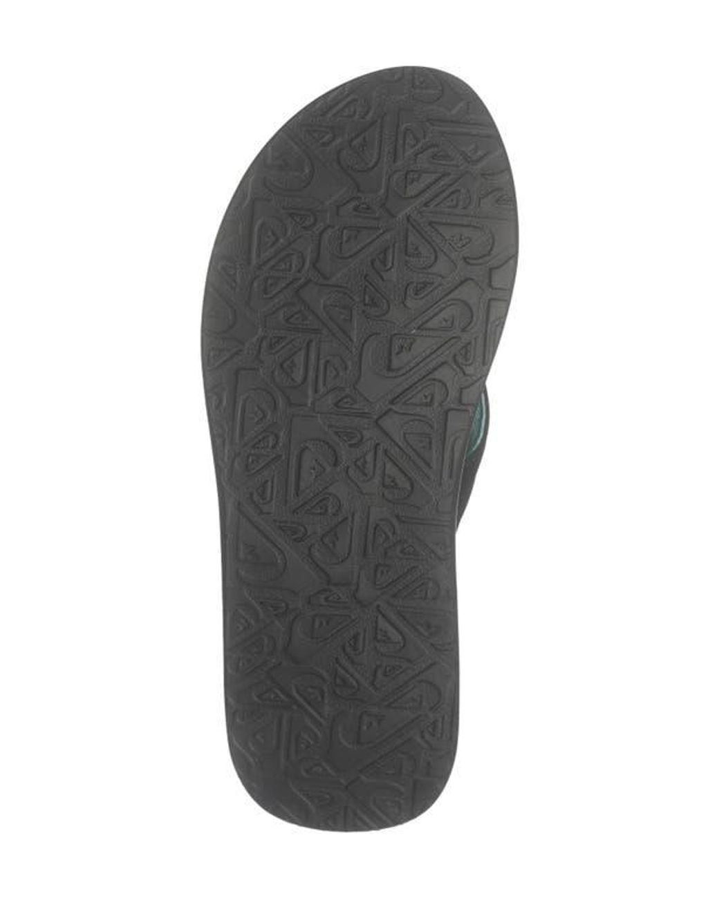 Quiksilver Green Moncata Layback Flip Flop for men