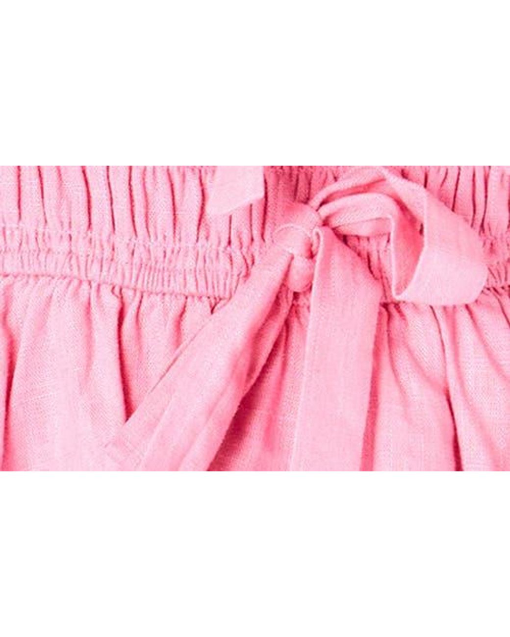 Endless Rose Pink Bow Smocked Top