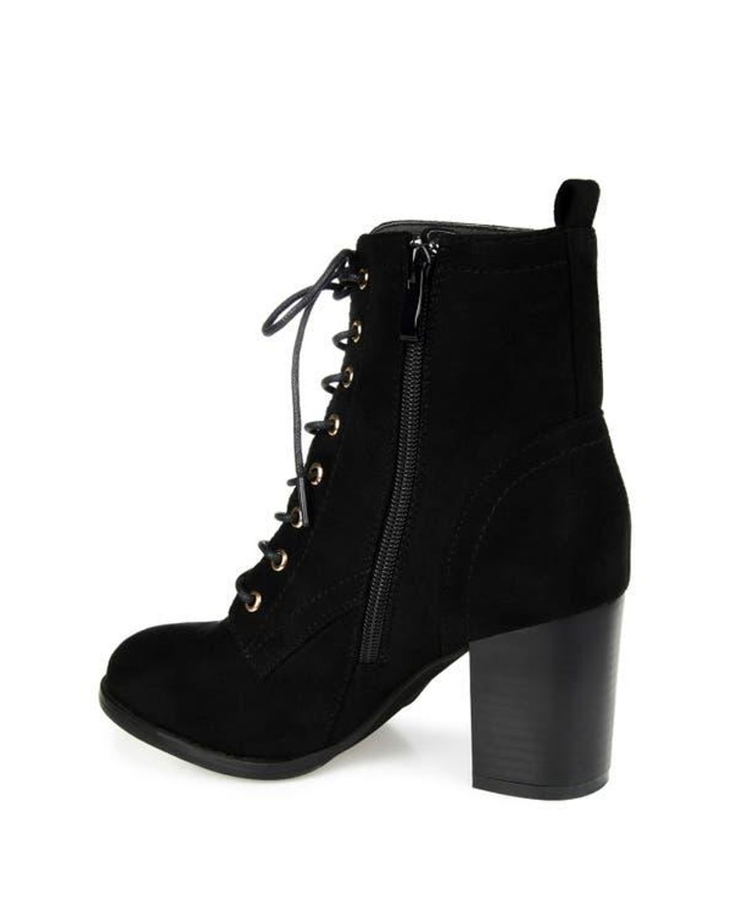 Journee Collection Black Baylor Bootie