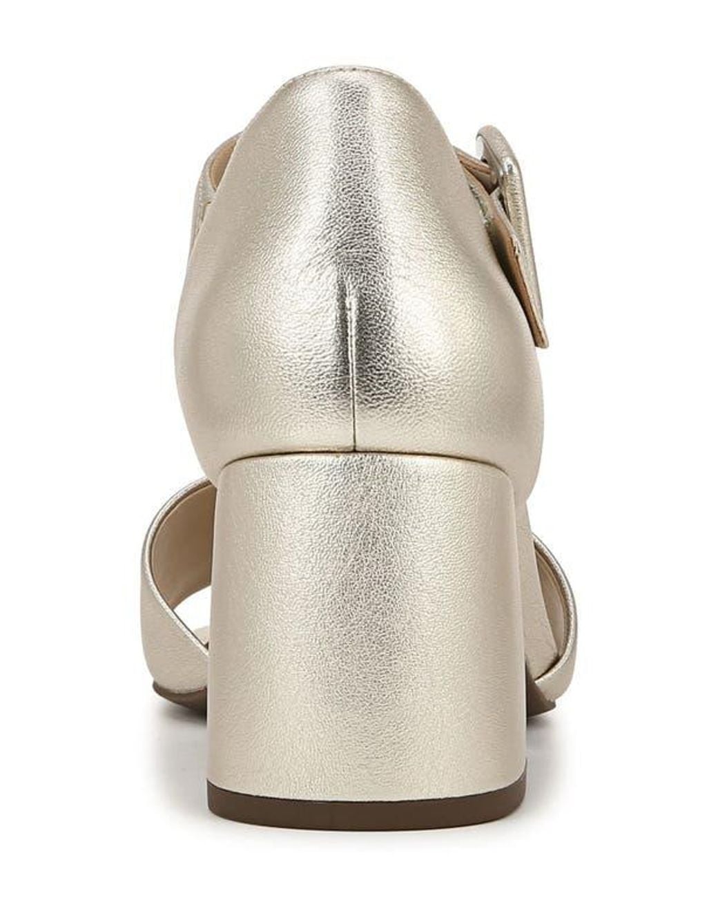 Vionic White Chardonnay Block Heel Sandal