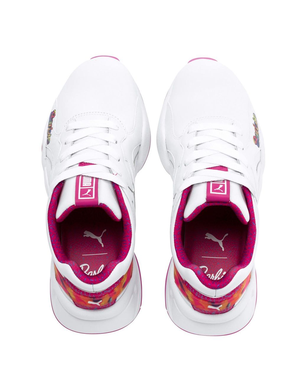 PUMA Nova X Barbie Leather Sneaker in White | Lyst