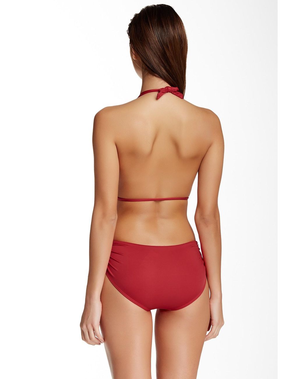 Vitamin A Brena Maillot One-piece in Red | Lyst