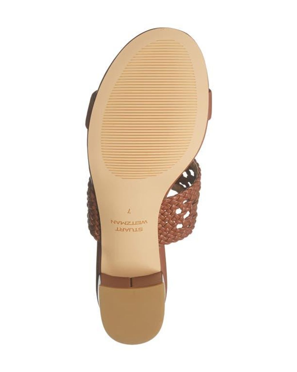 Stuart Weitzman Pink Briar Slide Sandal