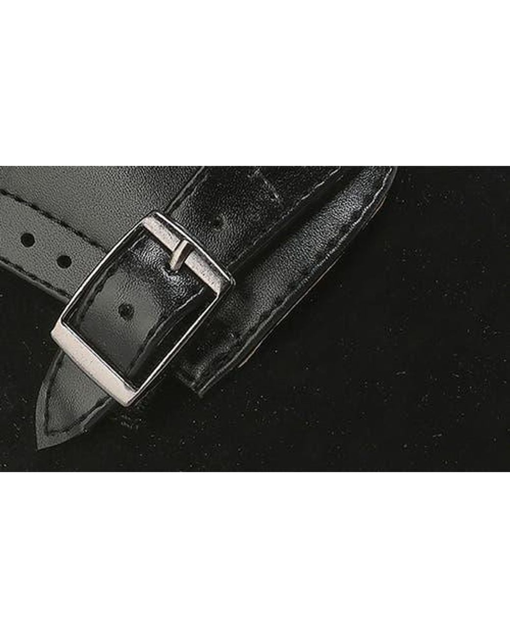 Gino Vitale Black Double Monk Strap Loafer for men