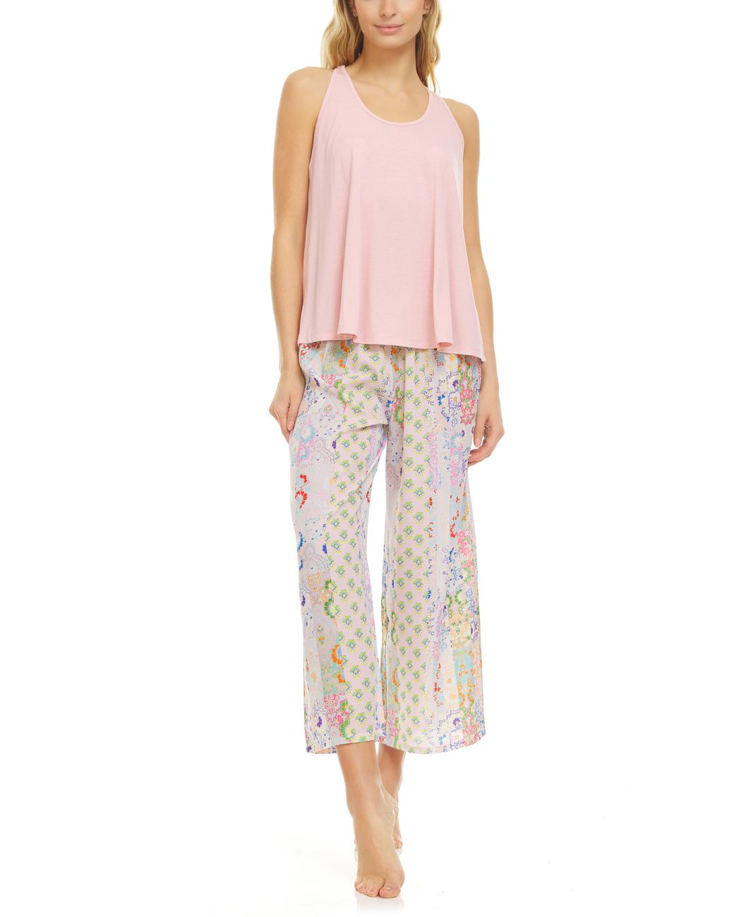 Flora Nikrooz Nadia Crepe Pajamas in White Lyst