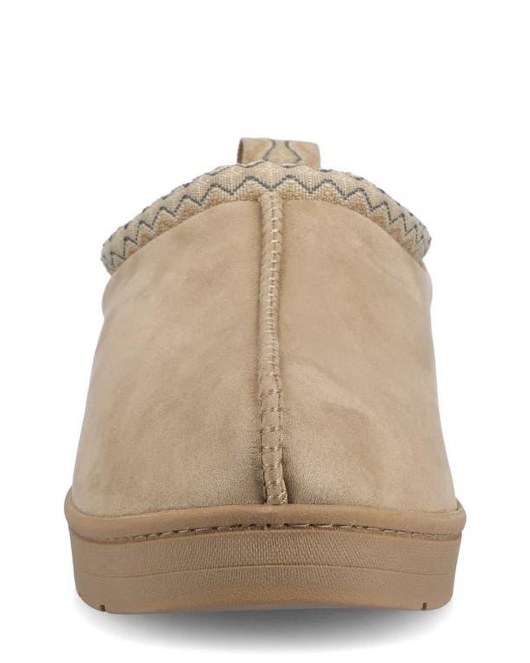 Vance Co. Natural Lance Leather Slipper for men