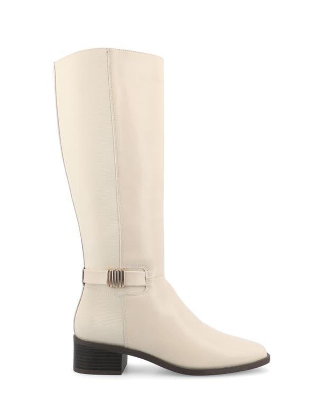 Journee Collection White Londyn Boot