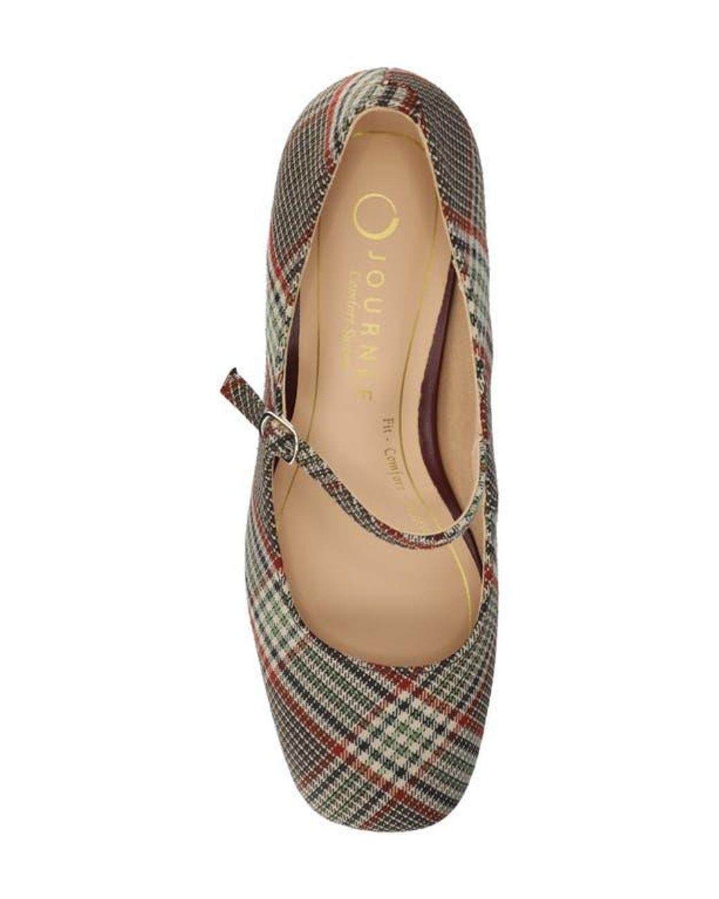 Journee Collection Brown Okenna Pump