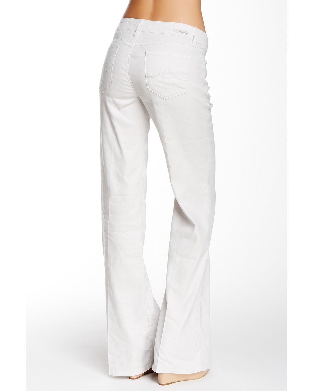 Level 99 Newport Wide Leg Linen Blend 