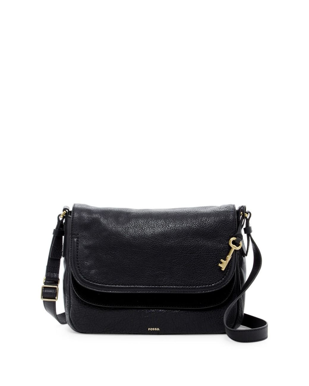 Fossil peyton deals double flap