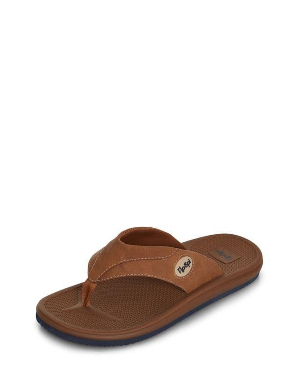 FLOOPI Brown Michael Flip Flop for men