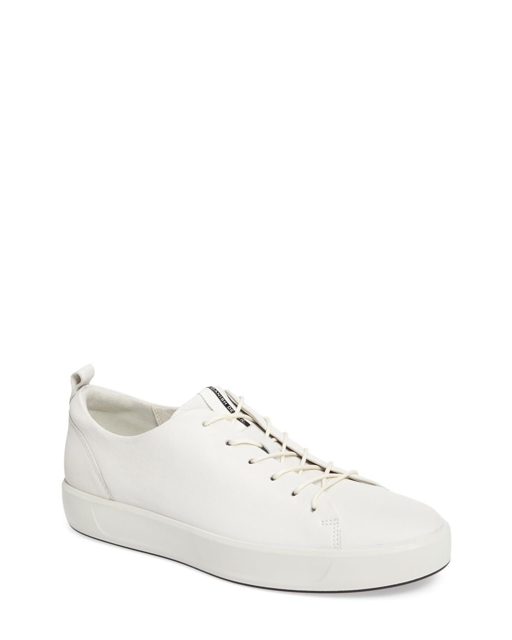 Ecco Soft 8 Sneaker in White for Men | Lyst