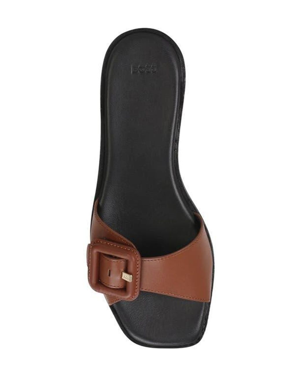 Boss Brown Charlize Slide Sandal