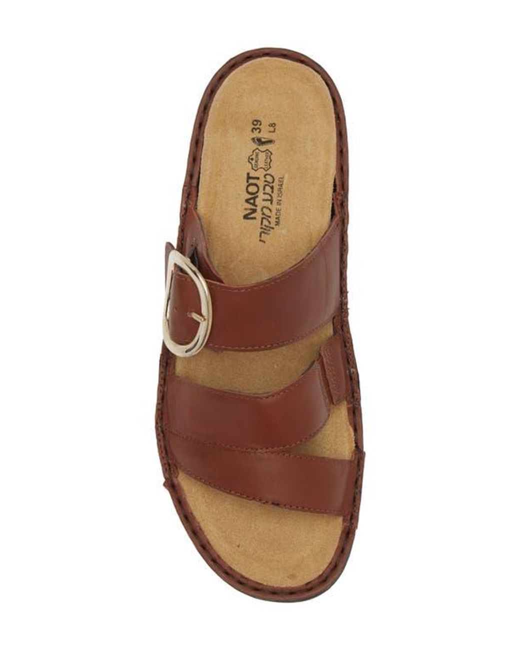 Naot Brown Frey Sandal