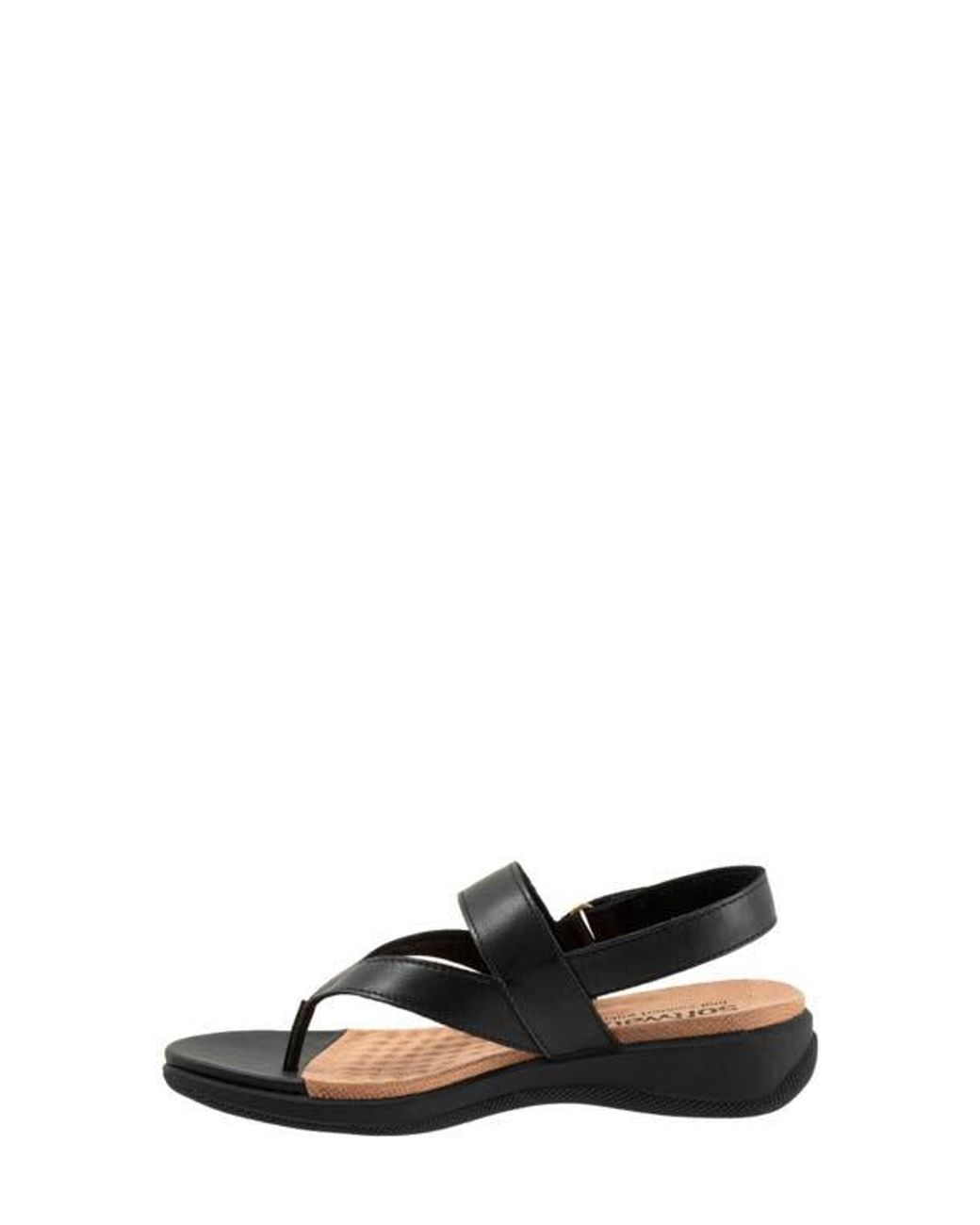 Softwalk® Black Tracy Slingback Sandal