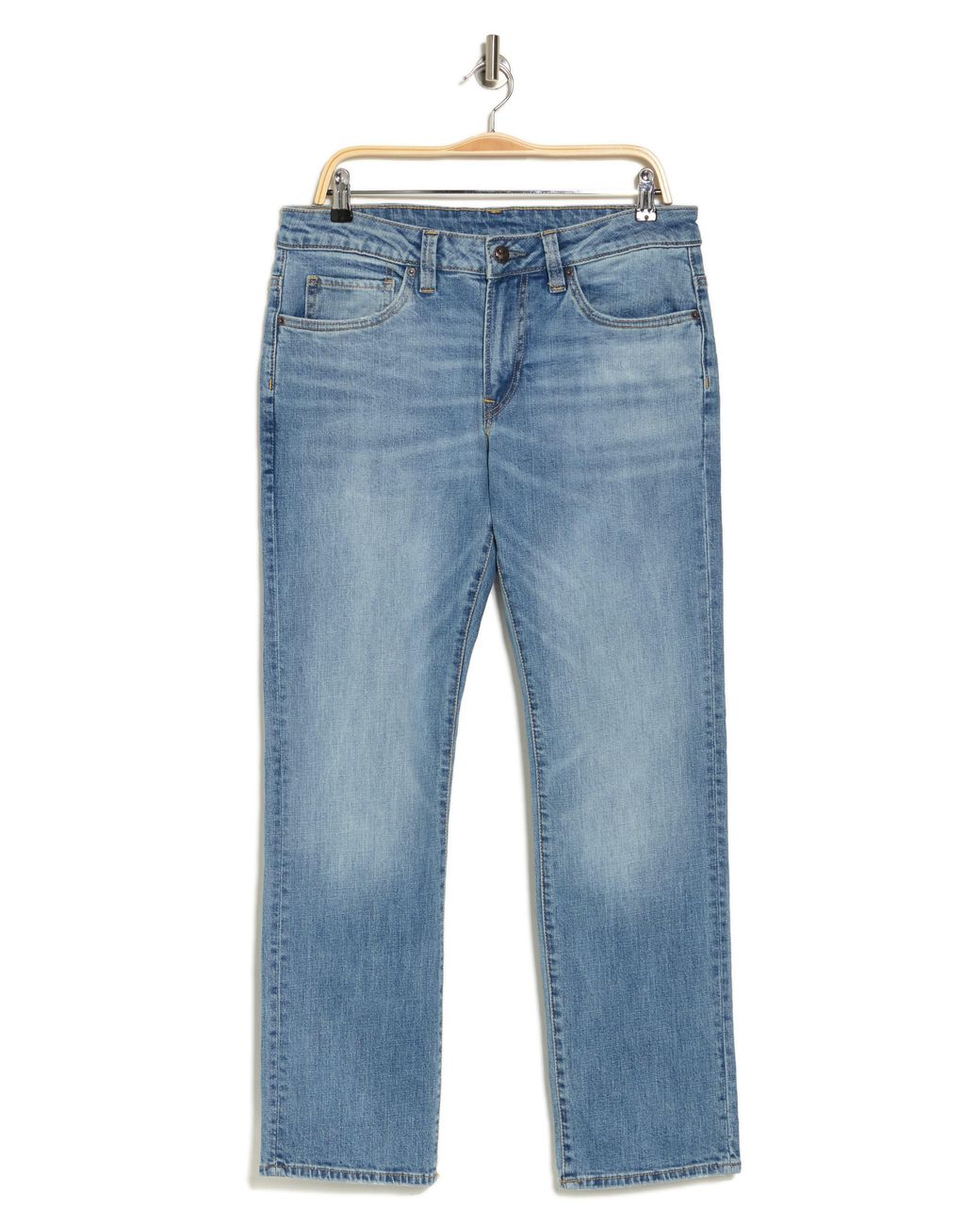 Buffalo David Bitton Driven Relaxed Straight Jeans in Blue for Men | Lyst