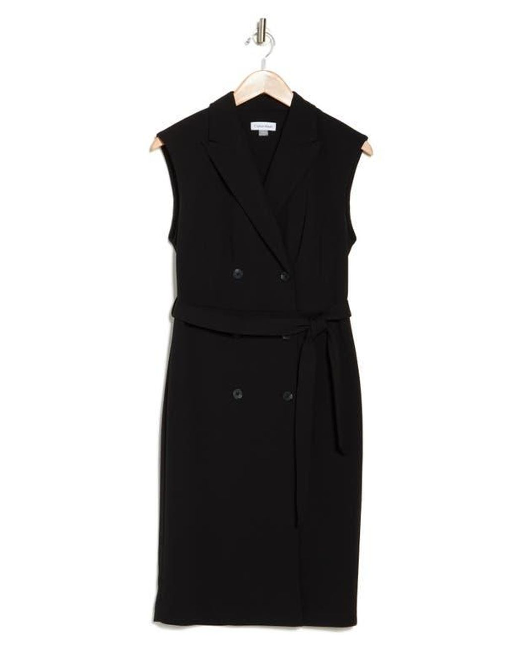 Calvin klein trench coat dress deals