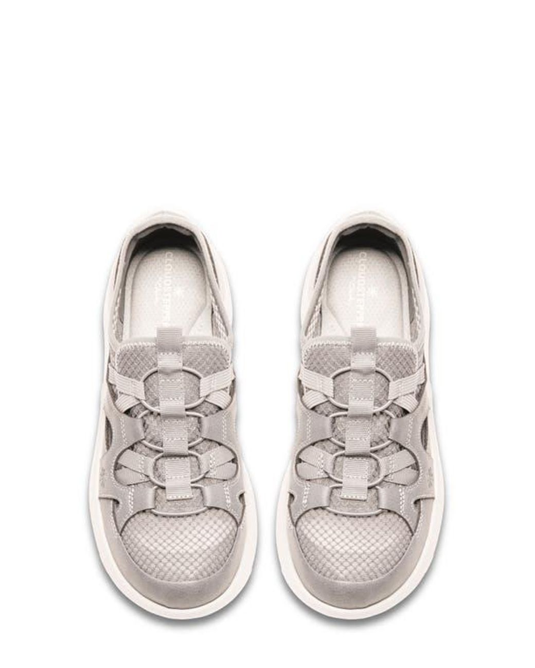 Clarks White Solevana Slip-On Sneaker