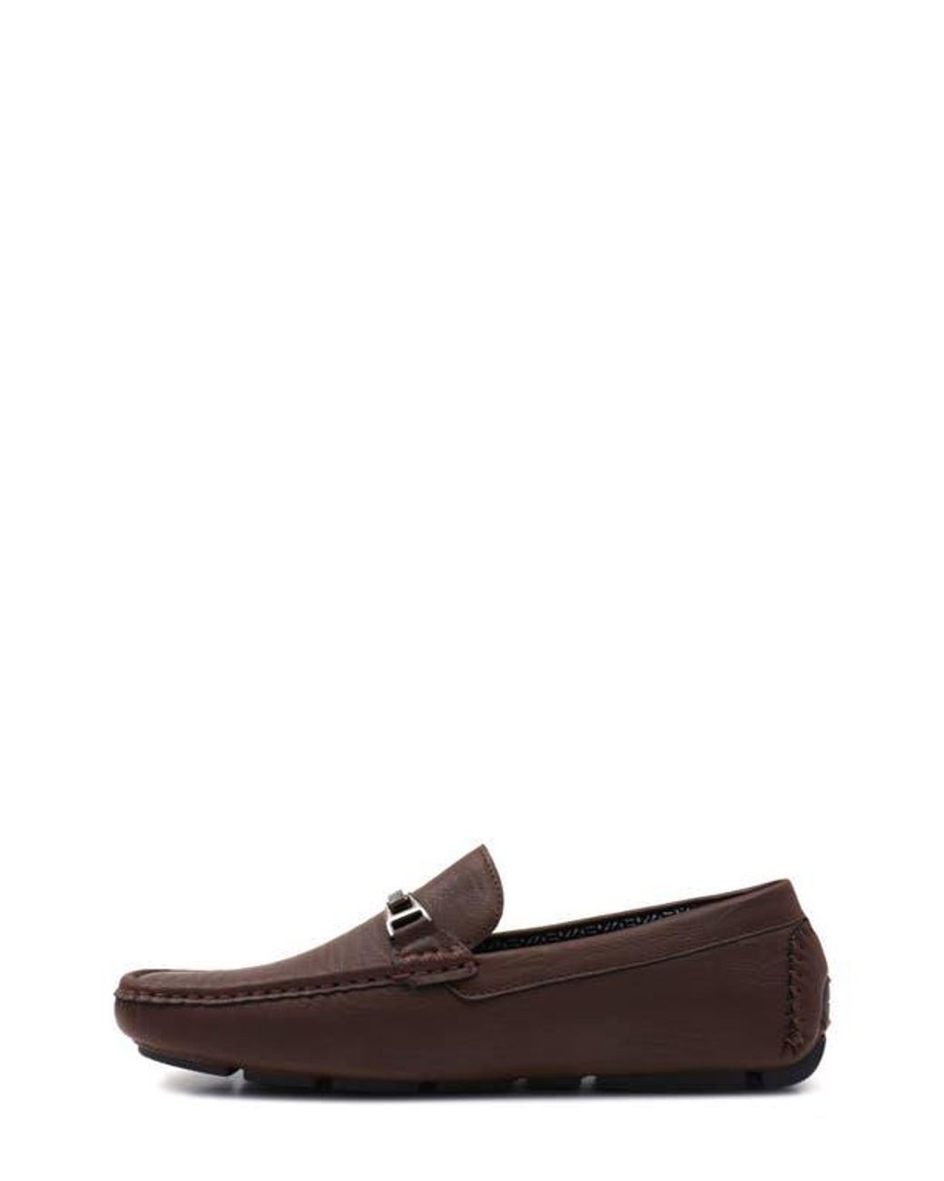 Aston Marc Brown Charter Bit Loafer for men