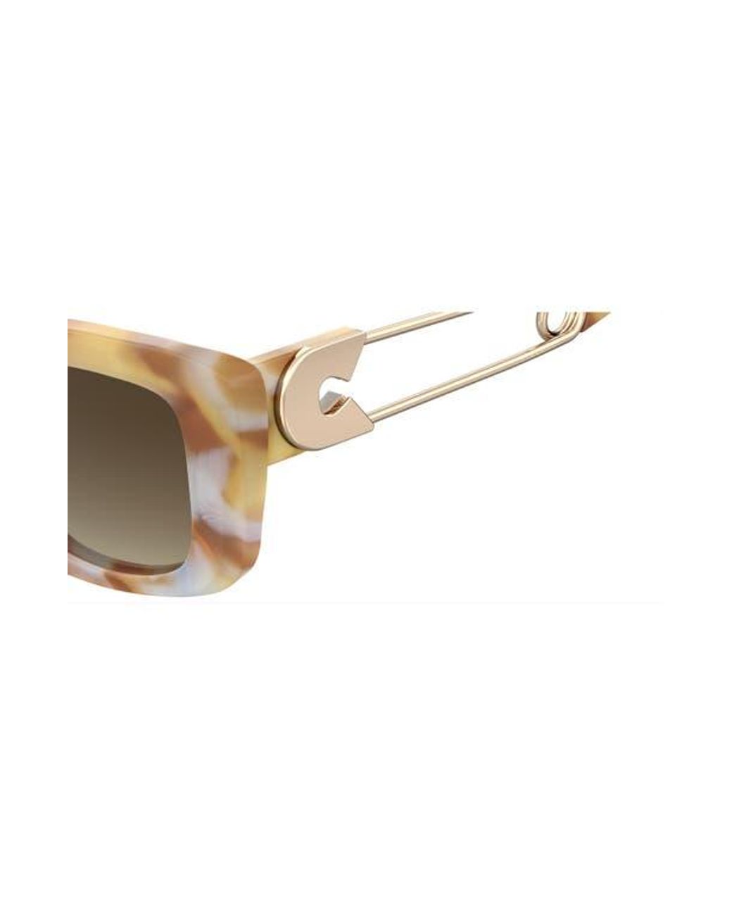 Moschino Multicolor 55Mm Gradient Rectangular Sunglasses