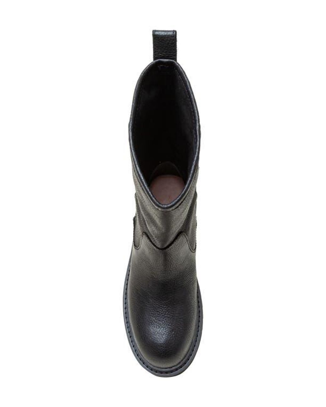 Linea Paolo Black Thatcher Bootie