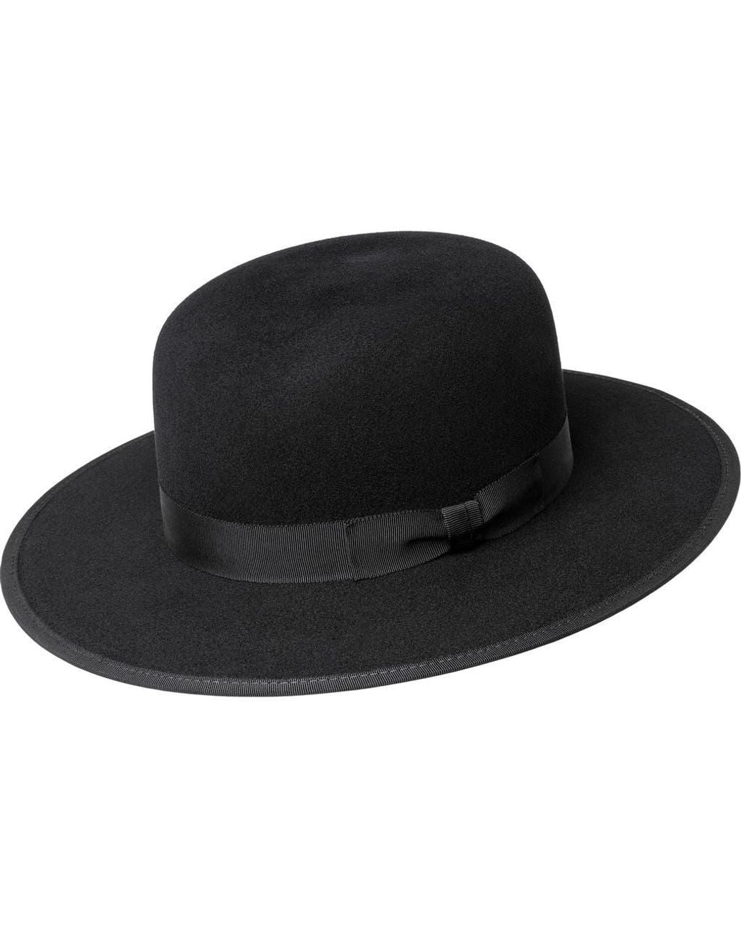 Bailey Black Charm Wool Fedora for men