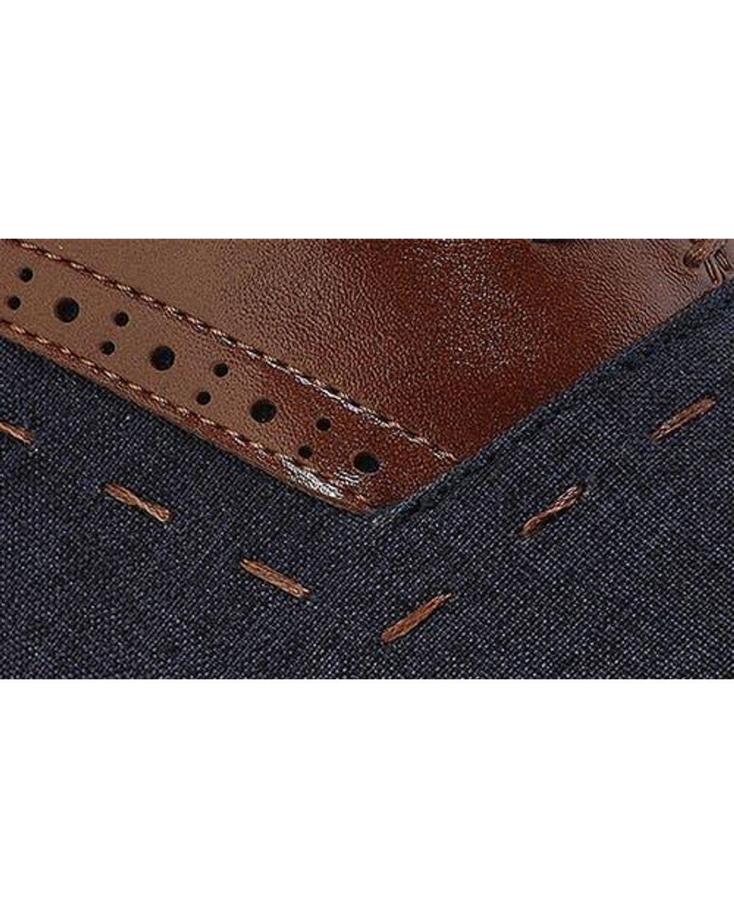 Gino Vitale Brown Cap Toe Oxford for men